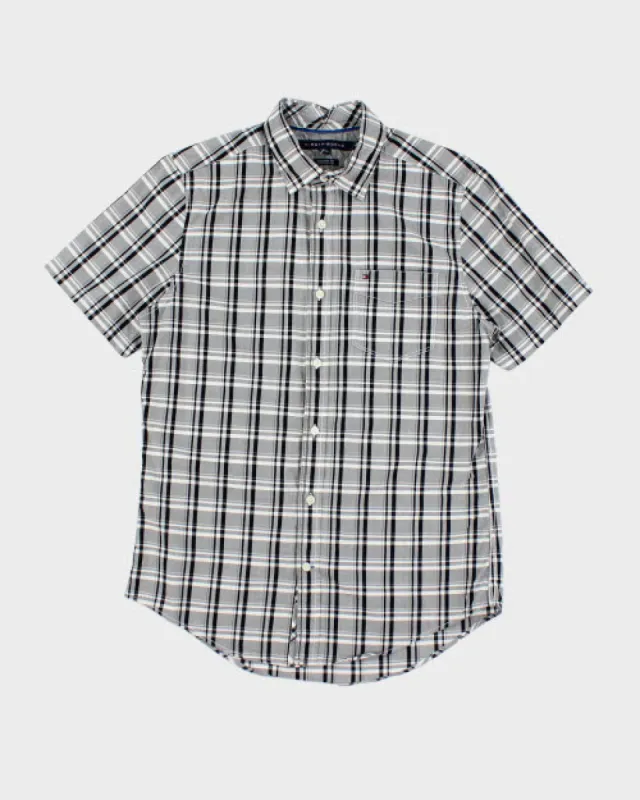 Tommy Hilfiger Short Sleeve Check Shirt - S sold by Rokit