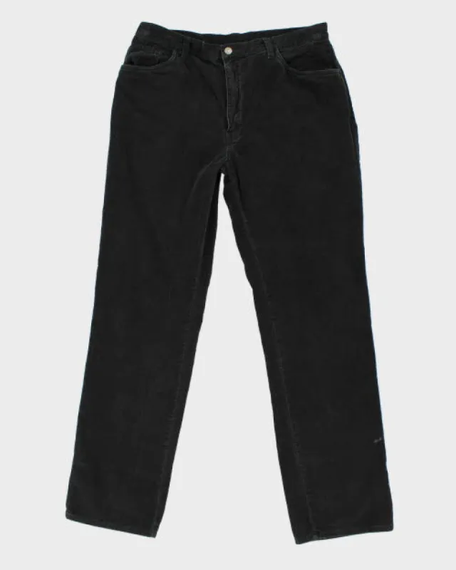 Vintage Ralph Lauren Wide Leg Corduroy Trousers - W34 L32 sold by Rokit