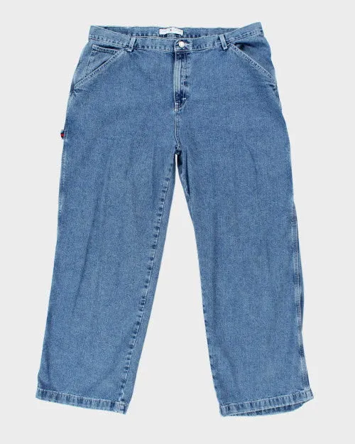 Vintage Tommy Hilfiger Wide Leg Carpenter Jeans - W40 L31 sold by Rokit