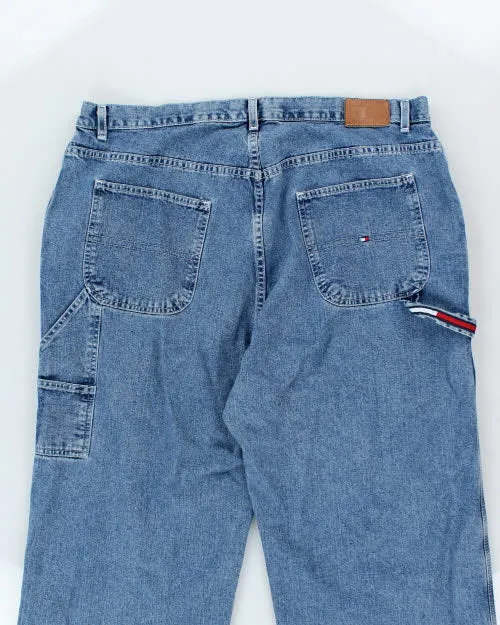 Vintage Tommy Hilfiger Wide Leg Carpenter Jeans - W40 L31 sold by Rokit product image thumbnail 4