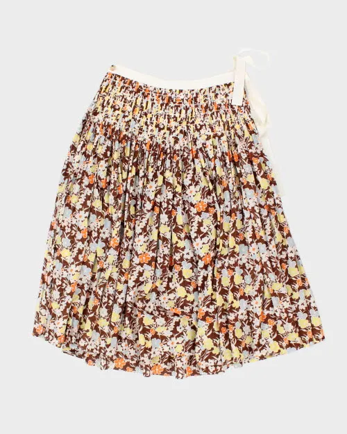 Tory Burch Floral Wrap Skirt - XS sold by Rokit