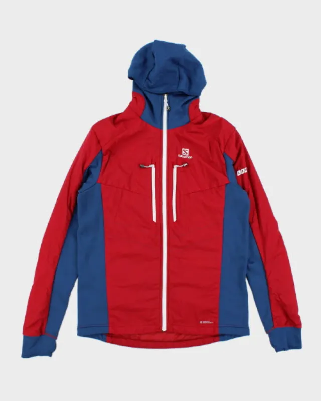 Vintage Salomon Drifter Air Mid Zip Hooded Jacket - L sold by Rokit