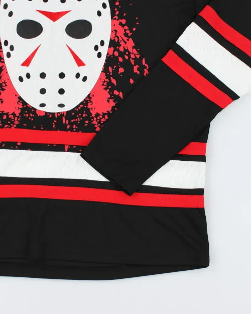 Vintage 2000's Jason Voorhees Hockey Jersey - L sold by Rokit product image thumbnail 4