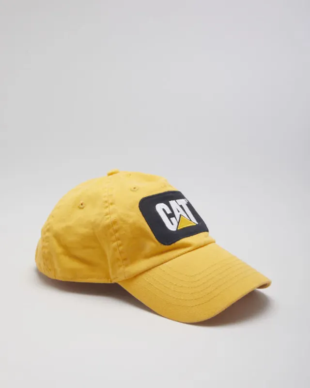 CAT Yellow Baseball Cap - O/S sold by Rokit