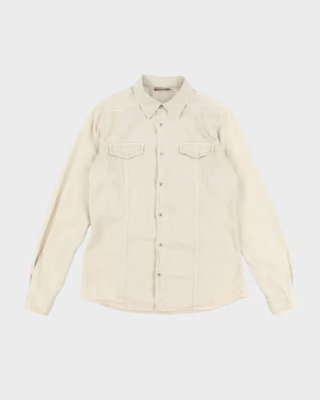 Vintage 2000's Prada Snap Button Shirt - M made by Prada