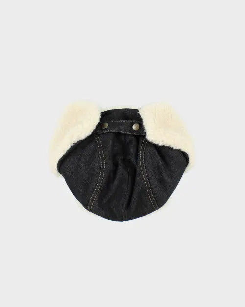 Denim Sherpa Trapper Hat sold by Rokit product image thumbnail 3