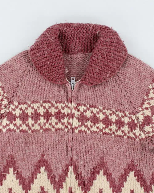 Vintage Women's 80's Heavyweight Cowichan Zip Up Cardigan - L sold by Rokit product image thumbnail 3