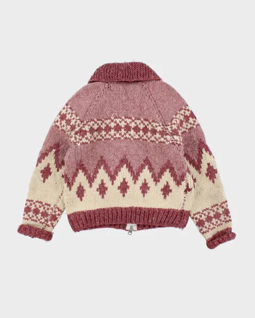 Vintage Women's 80's Heavyweight Cowichan Zip Up Cardigan - L sold by Rokit product image thumbnail 2