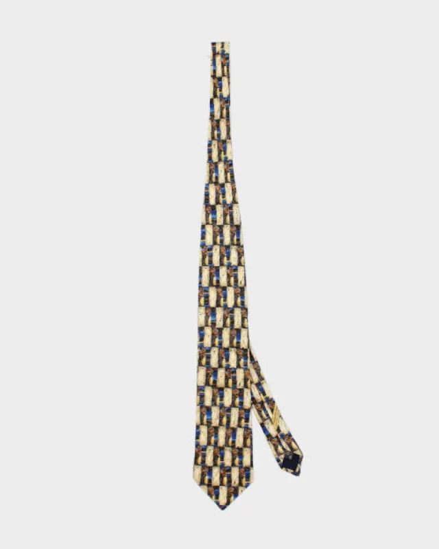 Vintage Ermenegildo Zegna Silk Pattern Tie sold by Rokit