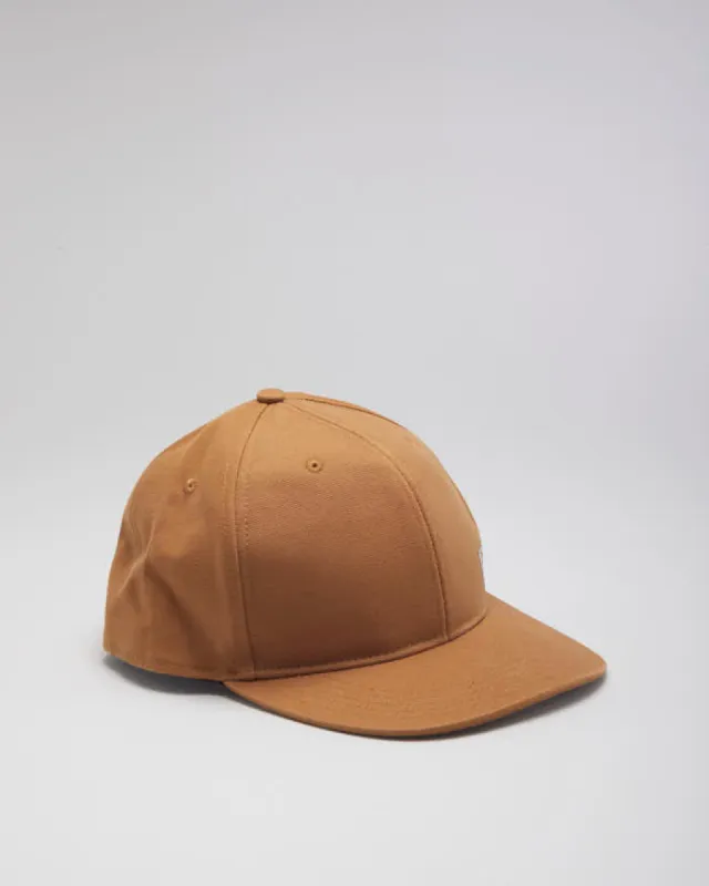 Carhartt Duck Brown Flat Brim Snapback - O/S sold by Rokit