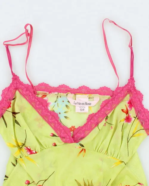 Y2k 00s La Vie En Rose Cami - S sold by Rokit product image thumbnail 3