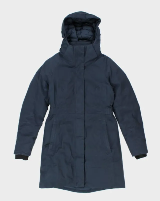 Vintage The North Face Women's Long Quilted Outdoors Jacket - S sold by Rokit