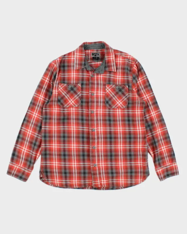 Vintage 90's Converse Heavyweight Flannel Shirt - XL made by Converse