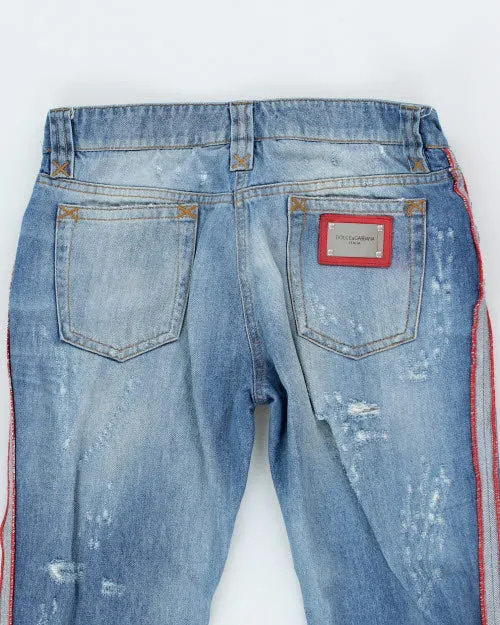 Y2k 00s Dolce & Gabbana Distressed Jeans - W30 L24 sold by Rokit product image thumbnail 4