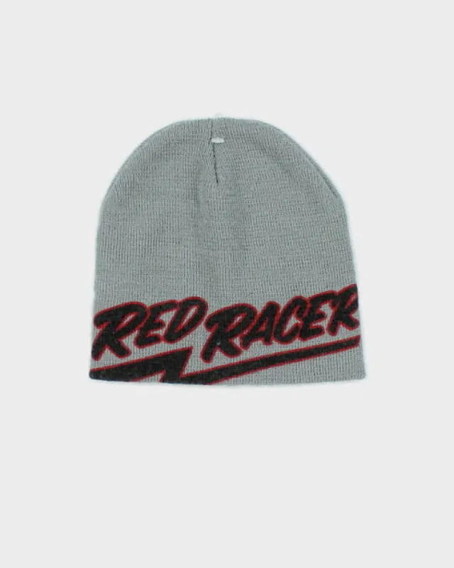 Vintage Y2K Red Racer Toque Beanie - OS sold by Rokit