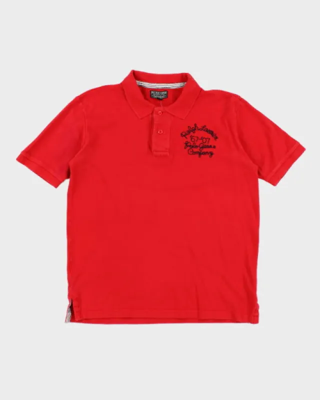 Vintage Polo Jeans Company Polo Shirt - L sold by Rokit