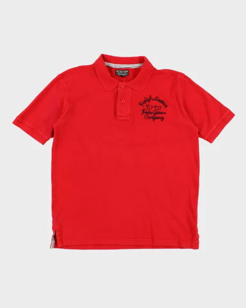 Vintage Polo Jeans Company Polo Shirt - L sold by Rokit