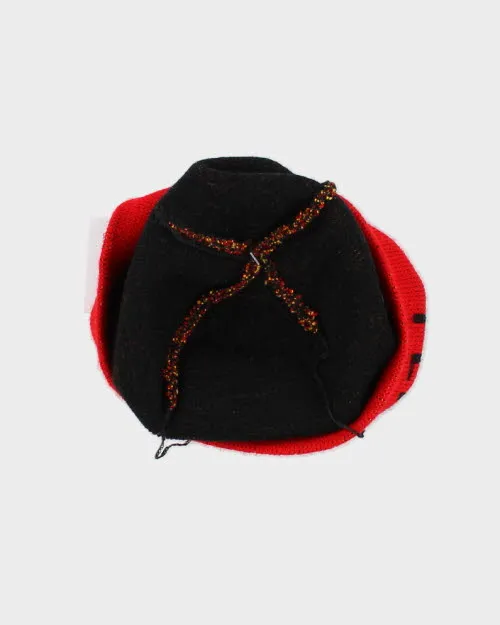 Vintage Y2K Flame Toque Beanie - OS sold by Rokit product image thumbnail 4