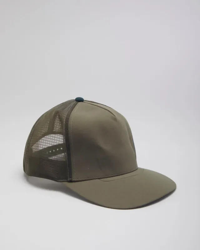 00s Arc'teryx Green Trucker Hat - O/S made by Arc'teryx