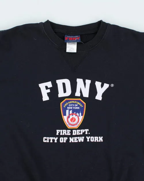 Vintage 2000's FDNY Firefighters Sweatshirt - M sold by Rokit product image thumbnail 3