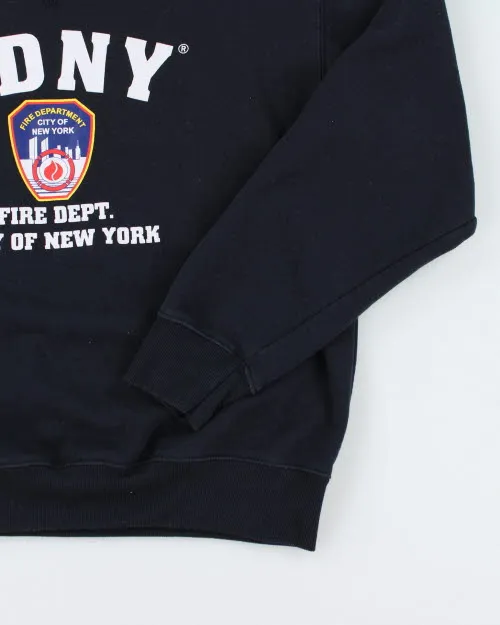 Vintage 2000's FDNY Firefighters Sweatshirt - M sold by Rokit product image thumbnail 4