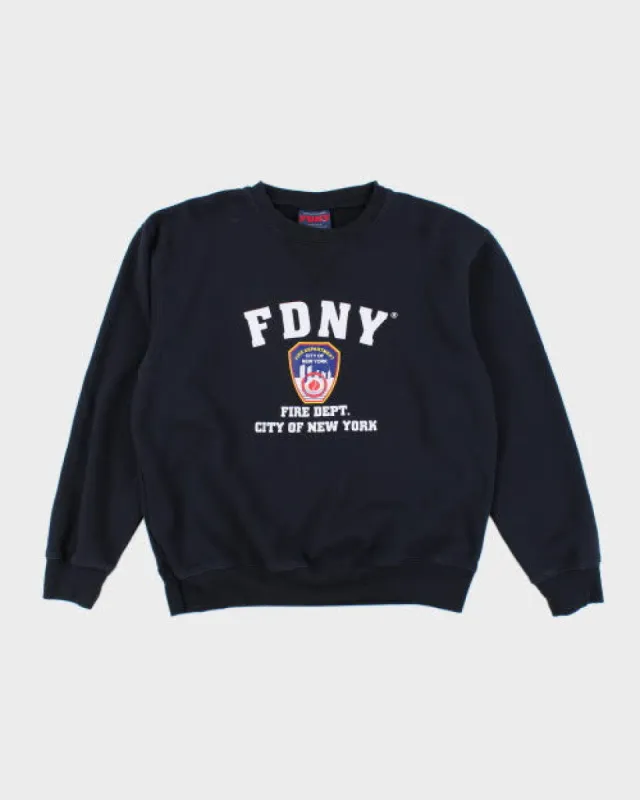 Vintage 2000's FDNY Firefighters Sweatshirt - M sold by Rokit