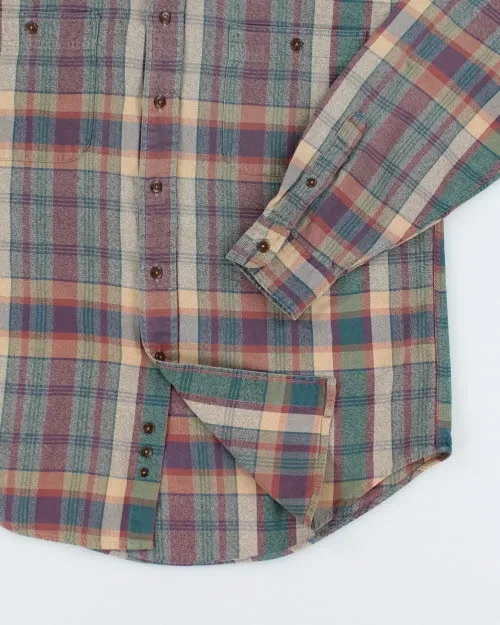 Vintage 90's Eddie Bauer Flannel Shirt - M sold by Rokit product image thumbnail 4