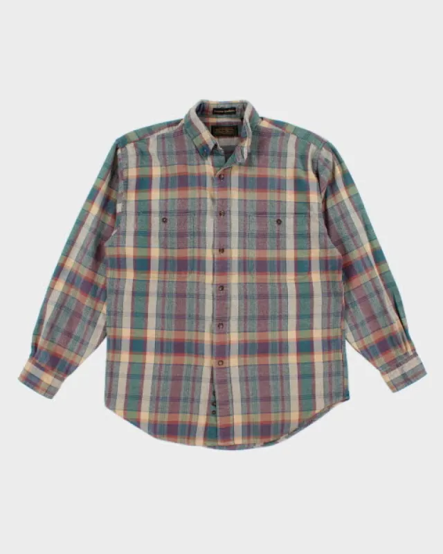 Vintage 90's Eddie Bauer Flannel Shirt - M sold by Rokit