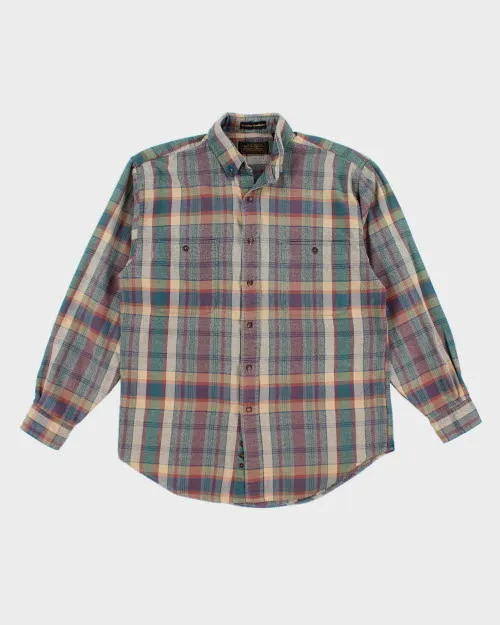 Vintage 90's Eddie Bauer Flannel Shirt - M sold by Rokit