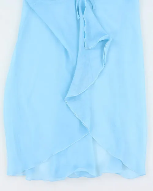 Y2k 00s Lver Mesh Slip Dress - L sold by Rokit product image thumbnail 4