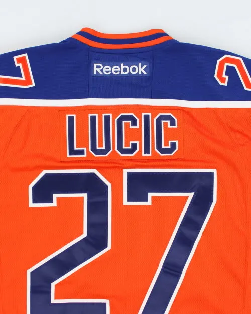 Vintage NHL Oilers Ice Hockey Jersey - M sold by Rokit product image thumbnail 5
