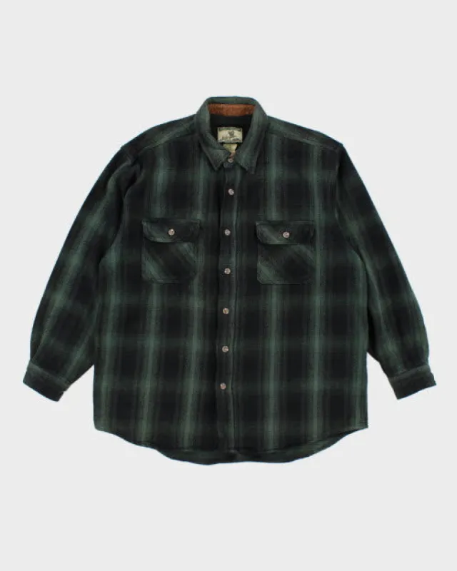 Vintage Field & Stream Heavyweight Flannel Shirt - XL sold by Rokit