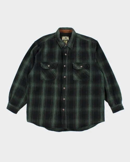 Vintage Field & Stream Heavyweight Flannel Shirt - XL sold by Rokit