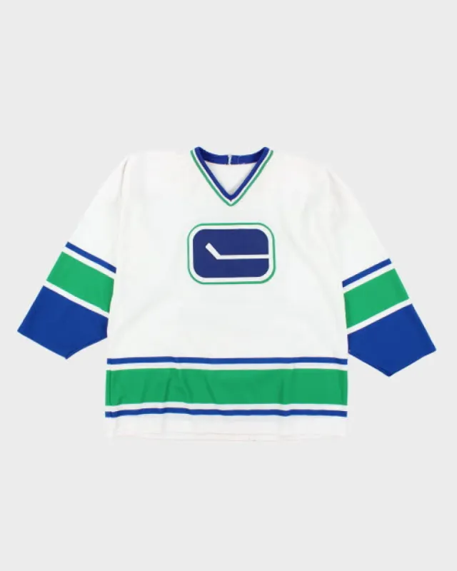Vintage Vancouver Canucks NHL Hockey Jersey - XL made by Reebok