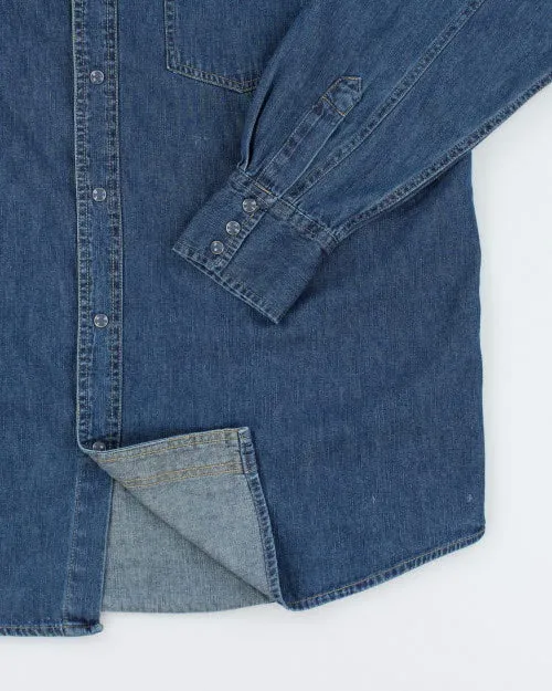 Vintage Request Western Long-sleeve Denim Shirt - L sold by Rokit product image thumbnail 4