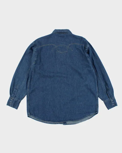 Vintage Request Western Long-sleeve Denim Shirt - L sold by Rokit product image thumbnail 2