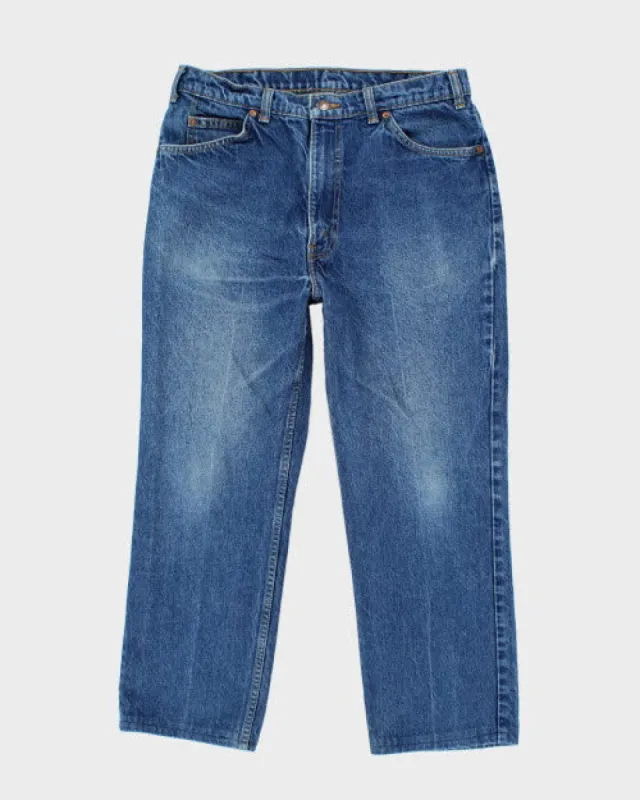 Vintage Orange Tab Levi's Straight Leg Jeans - W30 L25 sold by Rokit