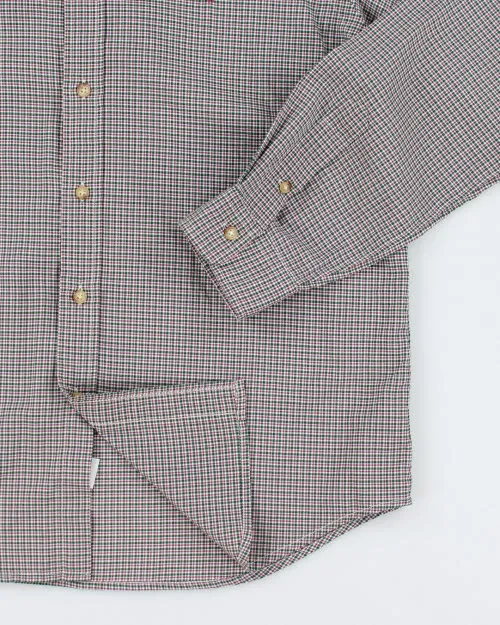 Ralph Lauren Purple & Green Check Shirt - L sold by Rokit product image thumbnail 4
