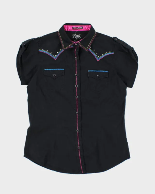Y2k 00s Rock47 By Wrangler Shirt - M sold by Rokit