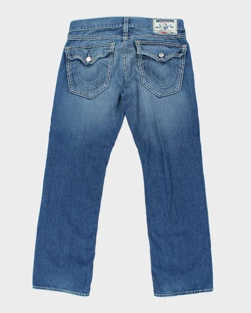 Vintage Y2K True Religion Contrast Stitch Denim Jeans - W36 L31 sold by Rokit product image thumbnail 2