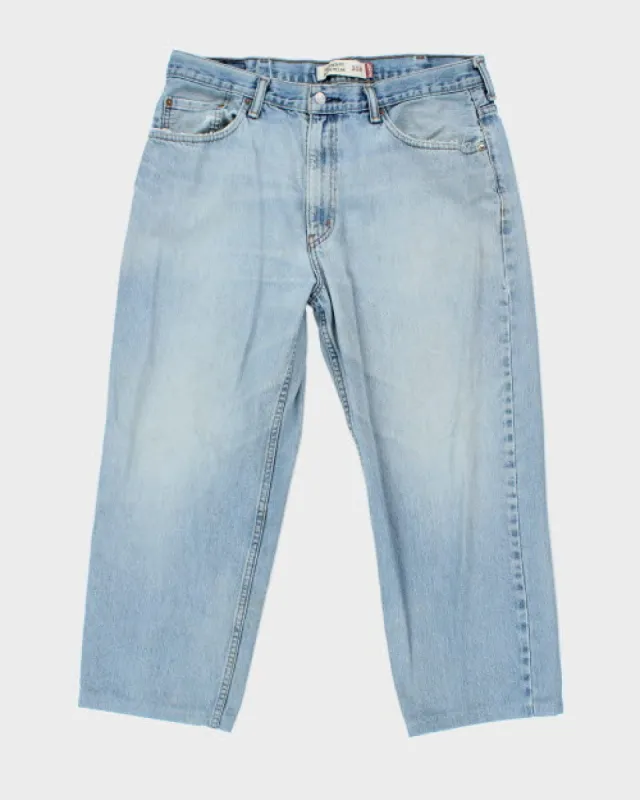 Vintage Levi's 550 Wide Leg Denim Jeans - W34 L24 sold by Rokit