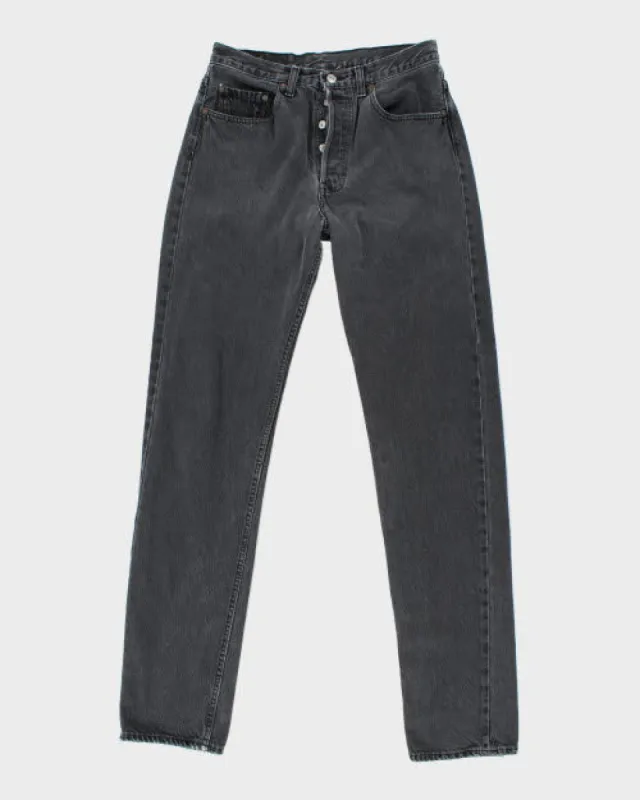 Vintage Levi's 501 Grey Stone Wash Denim Jeans - W30 L34 sold by Rokit