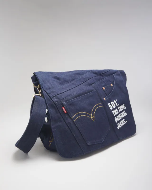 Levi's Denim Messenger Bag sold by Rokit