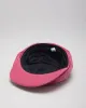 Baker Boy Pink Faux Leather Hat sold by Rokit