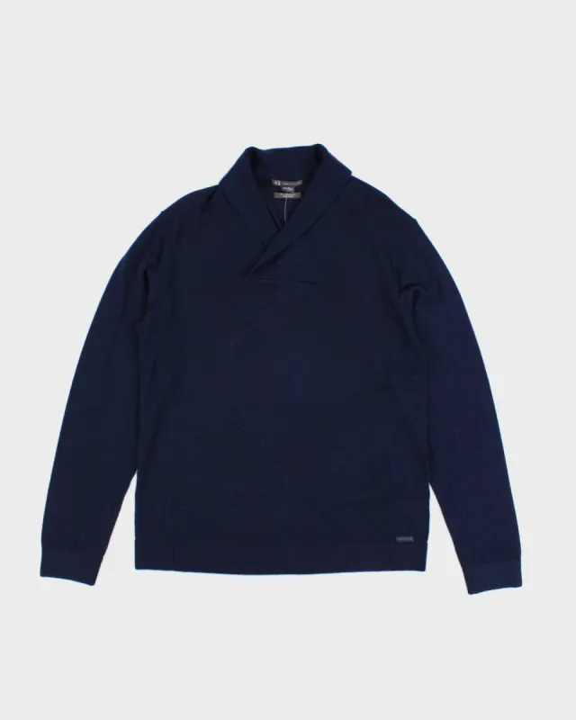 Armani Exchange Merino Knit Jumper - L sold by Rokit
