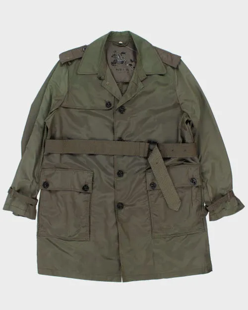 Burberry Green Raincoat - XL sold by Rokit