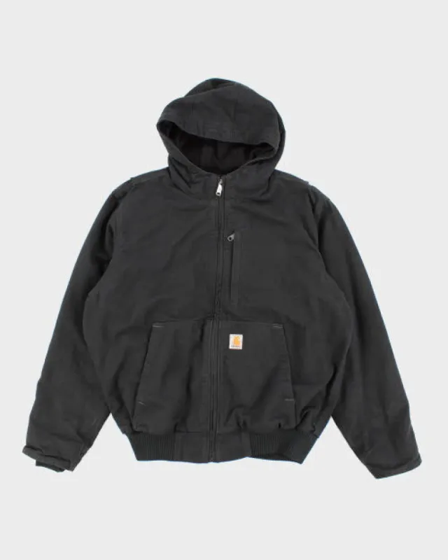 Vintage Carhartt Heavyweight Hooded Active Jacket - L sold by Rokit