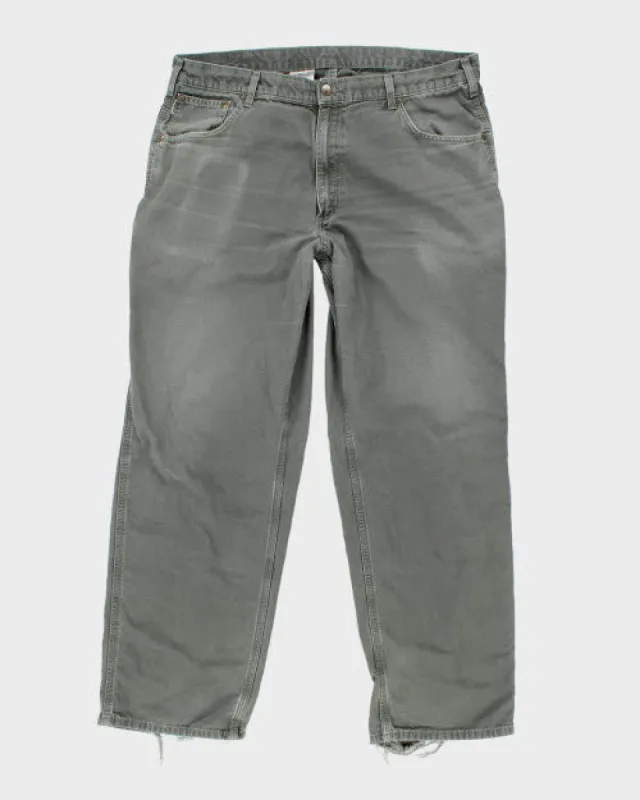 Vintage Carhartt Single Knee Carpenter Trousers - W36 L30 sold by Rokit