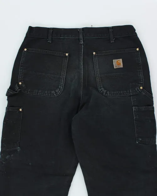 Vintage Carhartt Relaxed Fit Double Knee Carpenter Trousers - W30 L29 sold by Rokit product image thumbnail 4