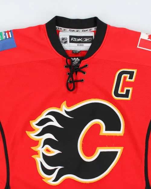 Vintage Reebok NHL Calgary Flames Hockey Jersey - L sold by Rokit product image thumbnail 3